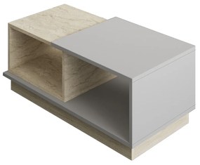 Măsuță cafea Concepto (travertin + gri). 1127439