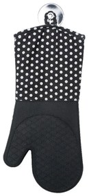 Set 2 mănuși din silicon Wenko Oven Black, negru
