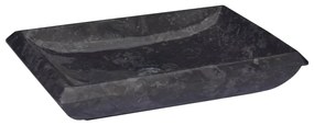 Chiuveta, negru, 50x35x10 cm, marmura Negru