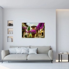 Tablou - Alee mediteraneană leneșă (90x60 cm)