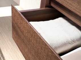 Dulapior 5 sertare deosebit design LUX Walnut-Marble