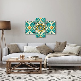Tablou - Model turcoaz (90x60 cm)