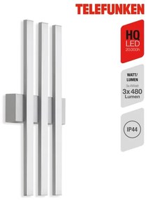 Aplică LED de exterior Telefunken 313104TF 3xLED/4W/230V IP44