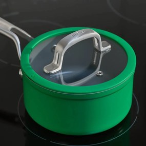 Oală cu capac/cu suprafață ceramică 1,3 l adecvată pentru plita cu inducție Meda 3.0 – FABINI