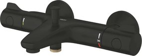 Baterie termostatata cada negru mat Grohe Grohtherm 800