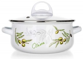 Banquet Set de 6 piese de vase smălțuite Olives