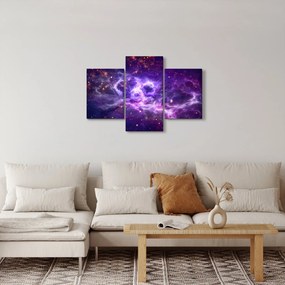 Tablou - Universul violet (90x60 cm)