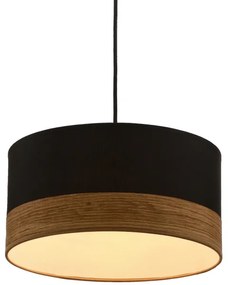 Lustră pe cablu PORTO 1xE27/60W/230V negru/maro