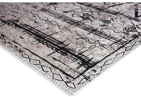 Covor gri lavabil 80x150 cm Vintage Orient – Vitaus