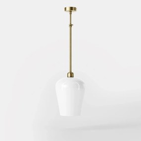 Lustra design italian din alama si sticla Talis