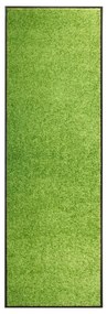 vidaXL Covoraș de ușă lavabil, verde, 60 x 180 cm