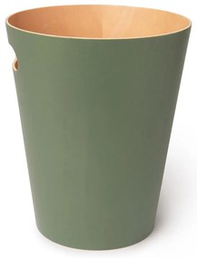 Coș de gunoi verde 7,5 l Woodrow – Umbra