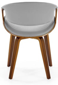 Scaun K544 gri/nuc H77 cm