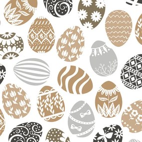 Paște Elegant Eggs șervețel 20 bucăți 25x25 cm