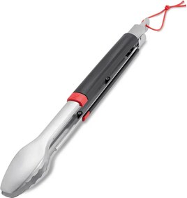 Cleste gratar Weber WB 6317, Otel inoxidabil, Mecanism de inchidere, Negru/Inox