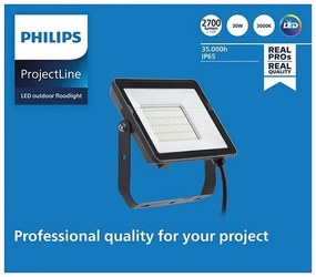 Proiector LED de exterior PROJECTLINE LED/30W/230V IP65 3000K Philips