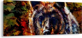Tablou - Urs,pictură (120x50 cm)
