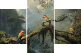 Tablou - Pădure tropicală (90x60 cm)