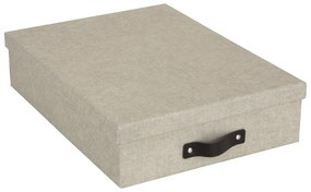 Cutie de depozitare Bigso Box of Sweden Oskar, bej