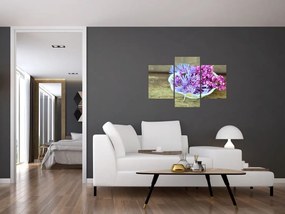 Tablou - plantă violetă (90x60 cm)