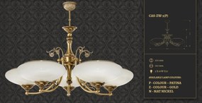Candelabru 5 brate design clasic realizat manual CASAMIA
