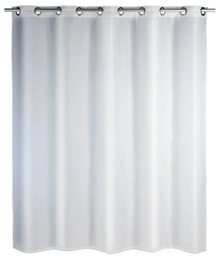 Perdea duș cu suprafață anti-mucegai Wenko Comfort Flex, 180 x 200 cm, alb