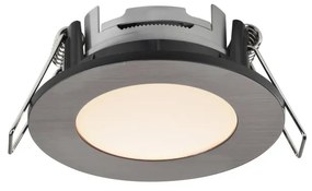 Spot incastrabil LED pentru baie IP65 Leonis nickel 2700K