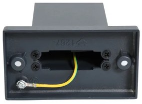 Lampă LED de exterior cu senzor Brilagi ARCELO LED/9W/230V 50 cm IP44