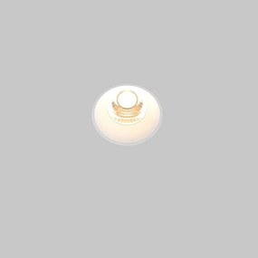 Spot LED incastrabil design tehnic Round D-9,6cm alb