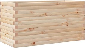 vidaXL Jardinieră de grădină, 90x40x46 cm, lemn masiv de pin