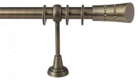 Galerie simpla DIVA 25 mm patyna (Alege marime: 320 cm)