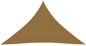 Panza parasolar, gri taupe, 3,5x3,5x4,9 m, HDPE, 160 g m   Gri taupe, 3.5 x 3.5 x 4.9 m