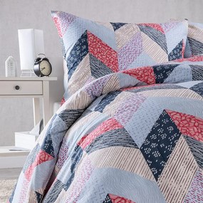 Lenjerie din bumbac Renforce NICE colorata Dimensiune lenjerie de pat: 2 buc 70 x 90 cm | 200 x 220 cm