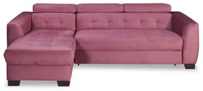 Coltar extensibil Karma Stanga, 5 Locuri, Mov, 291 x 177 x 86 Cm