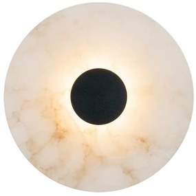 Aplica de perete LED, Ambientala, ALABASTER, Negru, ZB-2551