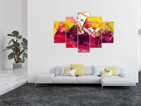 Tablou cu abstracție - pictura (150x105 cm)