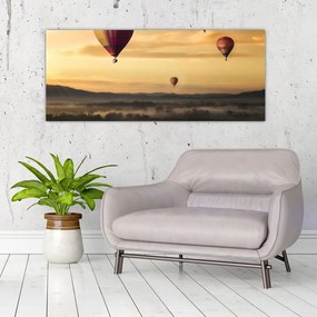 Tablou cu baloane zburând (120x50 cm), în 40 de alte dimensiuni noi