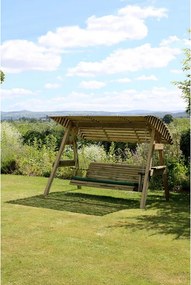 Balansoar din lemn 3 locuri GreenView