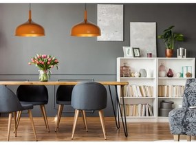 Lustră pe cablu ROZALLA 1xE27/60W/230V portocalie Lucide 30483/50/44