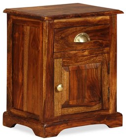 vidaXL Noptieră 40 x 30 x 50 cm, lemn masiv de acacia