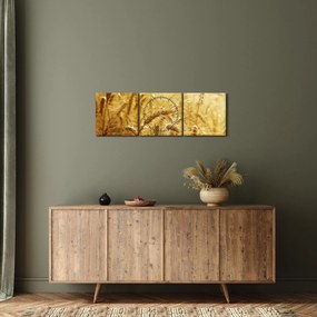 Tablou - Spice de cereale (cu ceas) (90x30 cm)