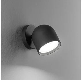 Spot LED de perete Ideal Lux DODO 1xGX53/9W/230V negru