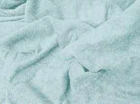 Cearsaf Frotir cu elastic 90x200 cm turcoaz