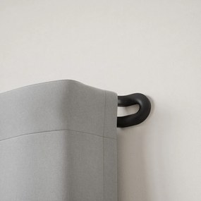 Galerie de perdea extensibilă 107-305 cm din oțel Midnight – Umbra