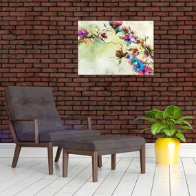 Tablou - Pictua cu flori (70x50 cm)