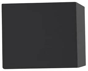 Set de 4 aplice moderne negre IP44 - Baleno