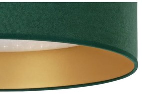 Plafonieră LED VELVET STAR LED/24W/230V d. 40 cm  verde/aurie Brilagi