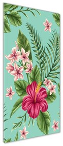 Imagine de sticlă flori Hawaii