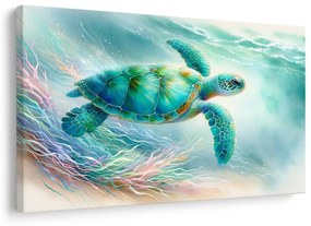 Tablou broască țestoasă de mare în ocean