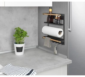 Organizator de prete pentru bucătărie Wenko Magna, negru